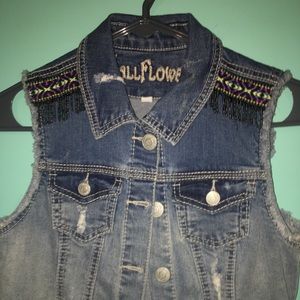Super cute denim vest